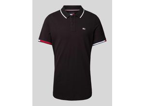 8720636411491 - Poloshirt mit Label-Stitching