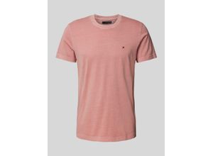 8720636474366 - Slim Fit T-Shirt mit Logo-Stitching Modell GARMENT