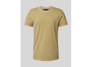 8720636474427 - Slim Fit T-Shirt mit Logo-Stitching Modell GARMENT