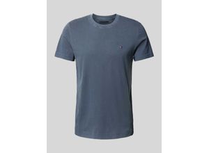 8720636474557 - Slim Fit T-Shirt mit Logo-Stitching Modell GARMENT