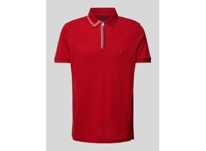 8720636633510 - Regular Fit Poloshirt mit Logo-Stitching