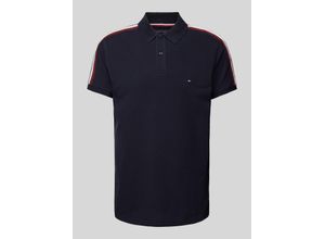 8720636683515 - Regular Fit Poloshirt mit Logo-Stitching