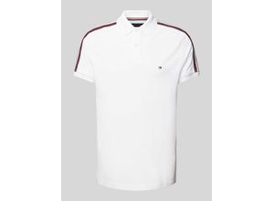 8720636739281 - Regular Fit Poloshirt mit Logo-Stitching