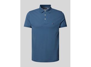 8720637047460 - Slim Fit Poloshirt mit Logo-Stitching