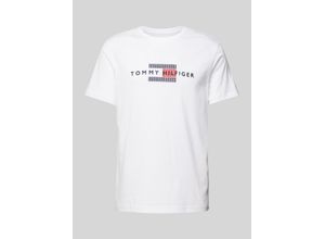 8720637382523 - T-Shirt mit Label-Print