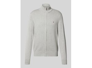 8720637416181 - Regular Fit Strickjacke aus Baumwoll-Kaschmir-Mix