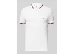 8720637782187 - Slim Fit Poloshirt mit Logo-Stitching 8720637782187 - Slim Fit Poloshirt mit Logo-Stitching