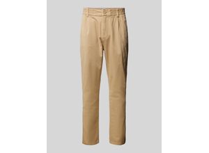 8720637916360 - Tapered Fit Bundfaltenhose mit elastischem Bund