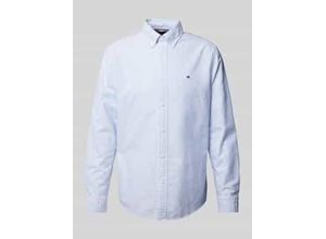 8720638168737 - Regular Fit Business-Hemd mit Logo-Stitching Modell OXFORD