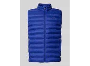 8720638284635 - Regular Fit Steppweste mit Logo-Stitching