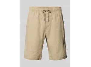 8720638327301 - Relaxed Fit Shorts aus Leinen-Mix