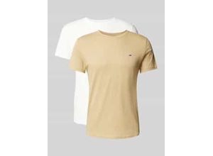 8720638464273 - Slim Fit T-Shirt mit Logo-Stitching