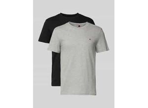 8720638479314 - Slim Fit T-Shirt mit Logo-Stitching im 2er-Pack 8720638479314 - Slim Fit T-Shirt mit Logo-Stitching im 2er-Pack
