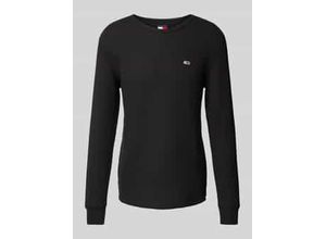 8720638502883 - Slim Fit Longsleeve mit Label-Stitching