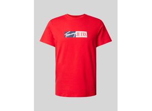 8720638586531 - Slim Fit T-Shirt mit Label-Print