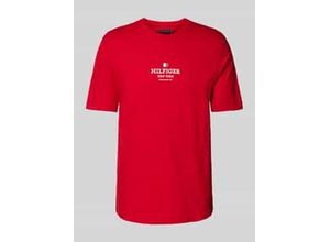 8720638616504 - T-Shirt mit Label-Print