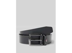 8720638748700 - Ledergürtel mit Logo-Applikation