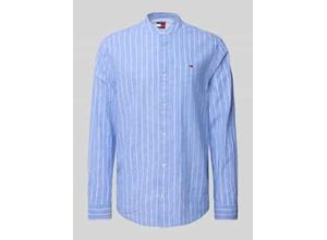 8720638886808 - Regular Fit Freizeithemd aus Baumwoll-Leinen-Mix