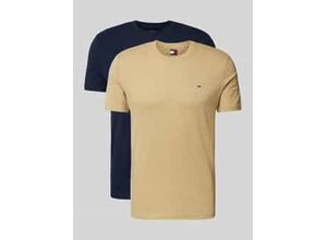 8720638890270 - Slim Fit T-Shirt aus reiner Baumwolle im 2er-Pack