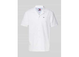 8720638920243 - Regular Fit Freizeithemd aus Baumwoll-Leinen-Mix mit Brusttasche