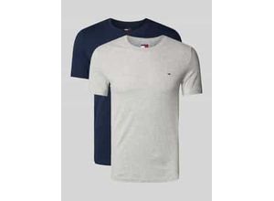 8720638948377 - Slim Fit T-Shirt aus reiner Baumwolle im 2er-Pack