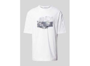 8720639107155 - T-Shirt mit Label-Print