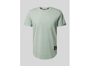 8720639107469 - Jeans T-Shirt Baumwolle Label für Herren grau XXL