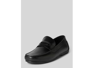 8720639184514 - Lederloafers mit Label-Applikation Modell DRIVER