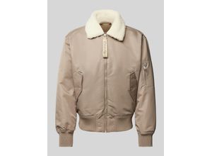8720639435302 - Jacke mit Label-Print Modell AVIATOR