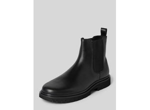 8720639468577 - Chelsea Boots aus Leder mit Label-Detail