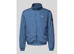 8720639585250 - Jacke mit Label-Print Modell PADDED HARRINGTON