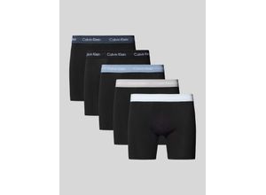 8720639726318 - Trunks mit Label-Bund Modell BOXER BRIEF im 5er-Pack