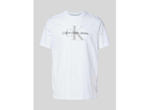 8720639846160 - T-Shirt mit Label-Print