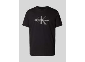 8720639846368 - T-Shirt mit Label-Print