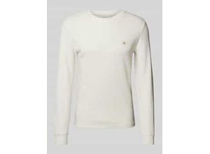 8720639929368 - Longsleeve mit Label-Stitching