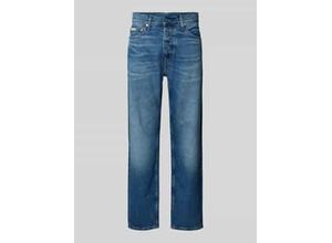 8720639960125 - Straight Leg Jeans mit Label-Detail