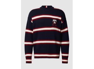 8720641485364 - Tommy Hilfiger Herren Pullover blau rot mehrfarbig