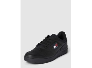 8720641627771 - - Basket Essential - Sneaker in Schwarz mit Retro-Flaggenlogo