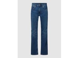 8720642946413 - Straight Fit Jeans mit Label-Patch Modell DENTON