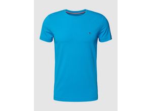 8720642950397 - Slim Fit T-Shirt mit Label-Stitching