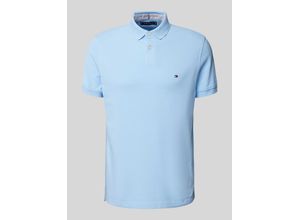 8720642986198 - Regular Fit Poloshirt mit Logo-Stitching