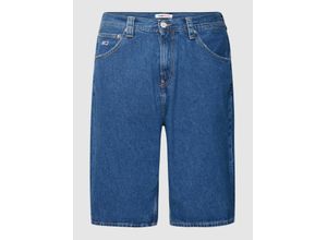 8720643253817 - Baggy Fit Jeansshorts mit Label-Detail