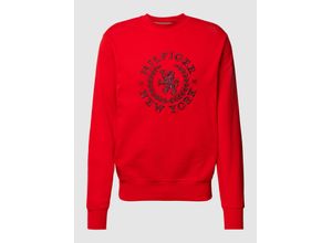 8720645692331 - Sweatshirt mit Motiv-Stitching