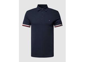 8720645692409 - Poloshirt mit Label-Schriftzug