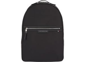 8720645818366 - TOMMY HILFIGER Tagesrucksack Zweiwegereißverschluss Trolleyaufsatz schwarz