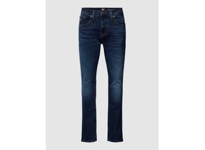 8720646068104 - Slim Tapered Fit Jeans mit Label-Stitching Modell AUSTIN