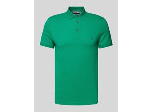 8720646284948 - Slim Fit Poloshirt mit Label-Stitching