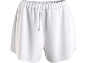 8720646315024 - TOMMY HILFIGER Shorts High Waist für Damen weiß L