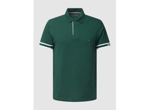 8720646442768 - Slim Fit Poloshirt mit Logo-Stitching