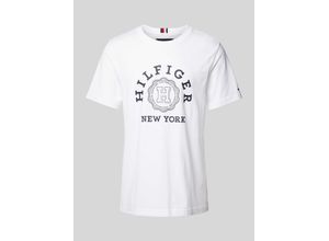 8720646468416 - T-Shirt mit Label-Print Modell HILFIGER COIN